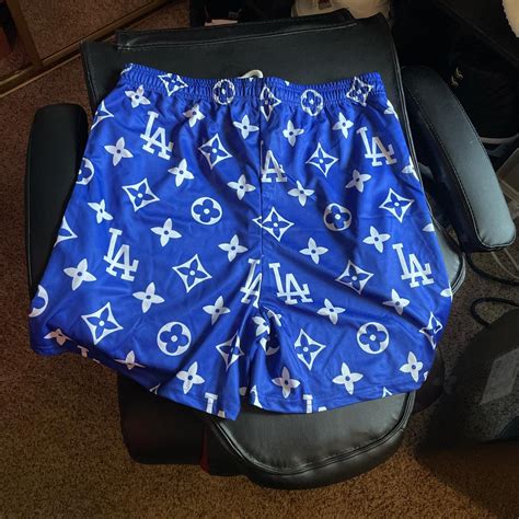 lv dodgers shorts|la Dodgers Nike shorts.